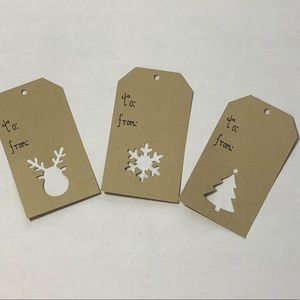Christmas Gift Tags. Set of 12